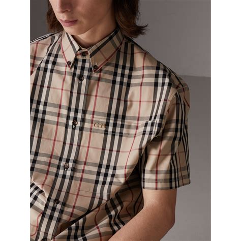 gosha burberry check shirt honey|9 cách kiểm tra, check code túi burberry nhận biết hàng burberry xịn.